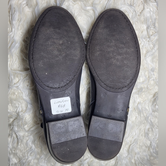 ERIC MICHAEL LONDON LEATHER BOOTIES WOMEN'S BLACK BOOTS SIZE 39 EU - Picture 7 of 7